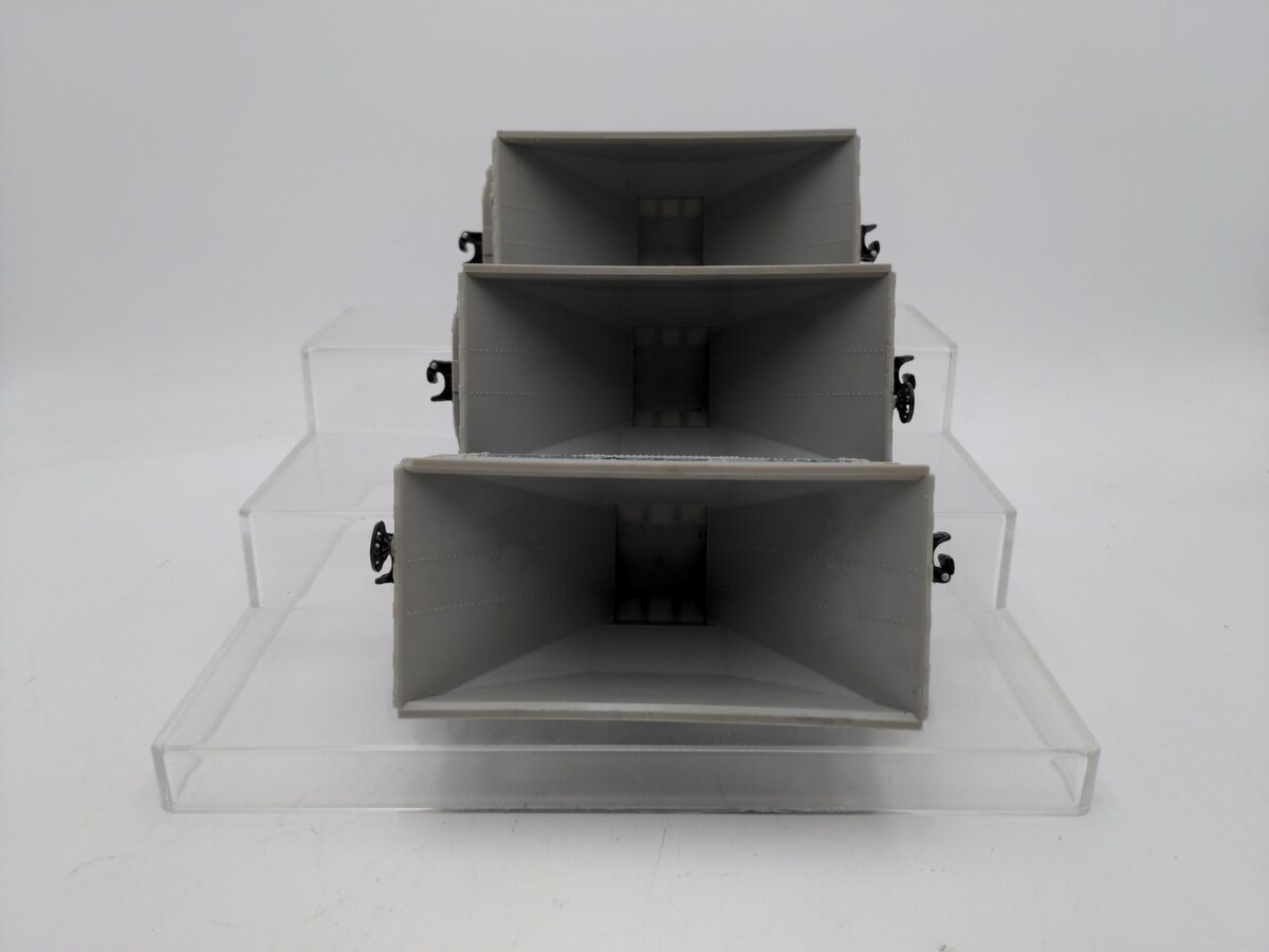 K-Line K-6717A O Gauge CSX Coal Hopper Cars w/o Coal Loads EX