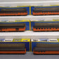 Rivarossi HO Scale Chicago Milwaukee St Paul & Pacific Passenger Cars [6] VG/Box