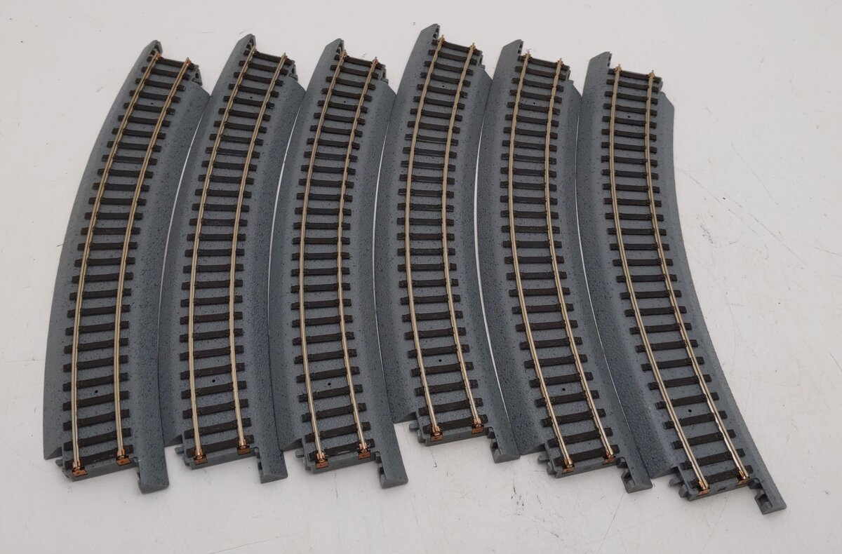 Walthers HO 10" Curved Track [6] LN