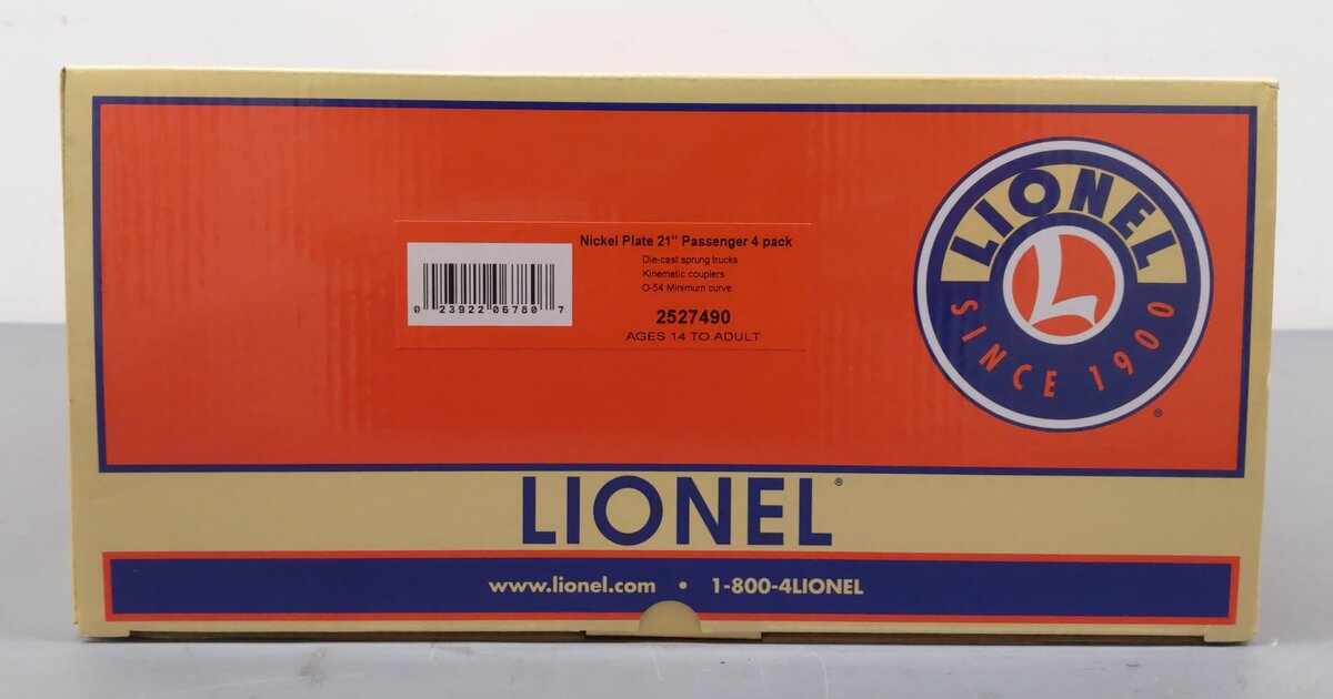 Lionel 2527490 O Gauge Nickel Plate Road 21