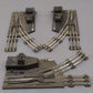 K-Line 27514 O Left and Right Hand Manual Track Switchers [3] VG