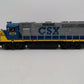 MTH 20-2423-1 CSX GP-40 Diesel Engine #6776 w/PS2 EX