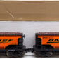 Menards 275-9351 O Gauge BNSF Ore Cars (2 Pack) #4223 and #4224 LN/Box