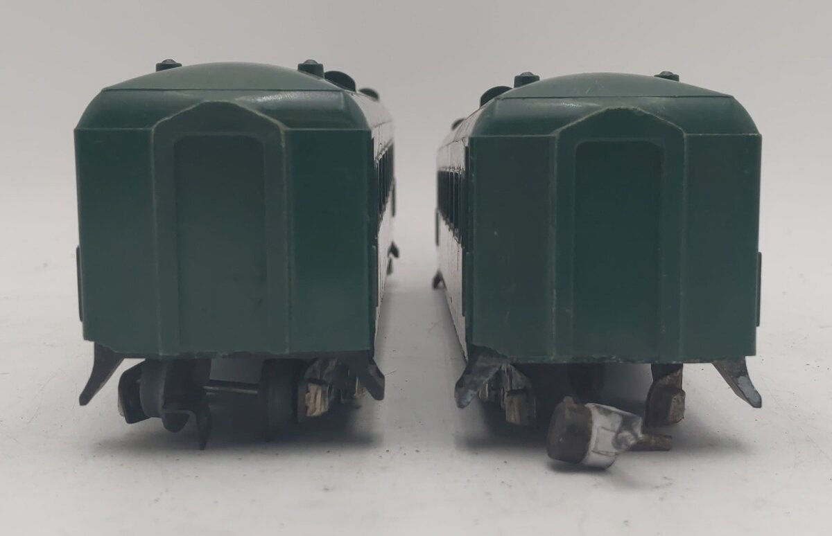 American Flyer Vintage S New Haven Green Pullman Passenger Cars: 650, 650 [2]