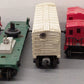 Lionel Vintage O Gauge Freight Cars #6511-2,3509,6119,3472 [5] VG