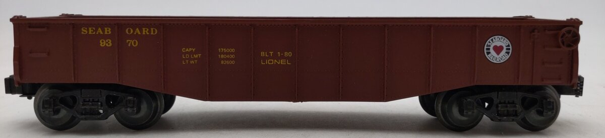Lionel 6-9370 Seaboard coast Line Gondola EX/Box
