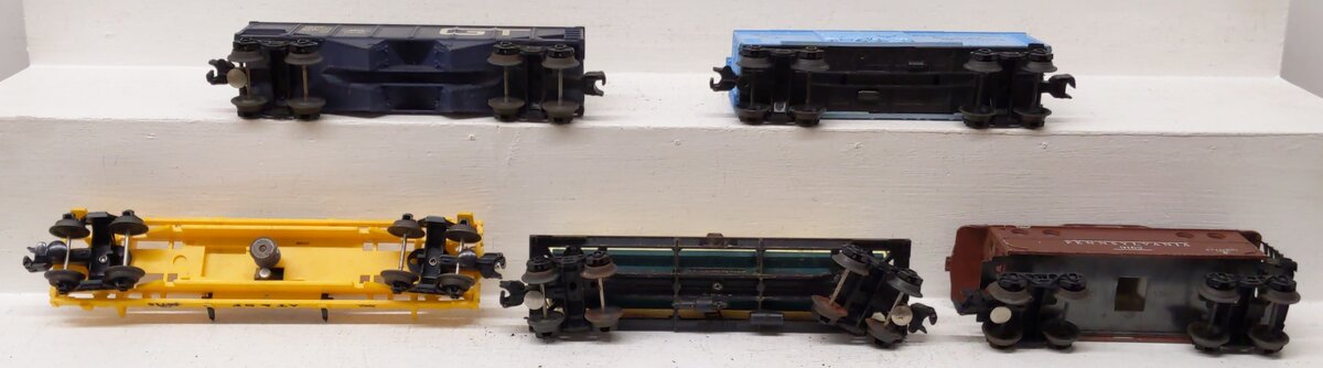 Lionel Vintage Custom O Gauge Freight Cars #16715,9148,9079,9162 [5] VG