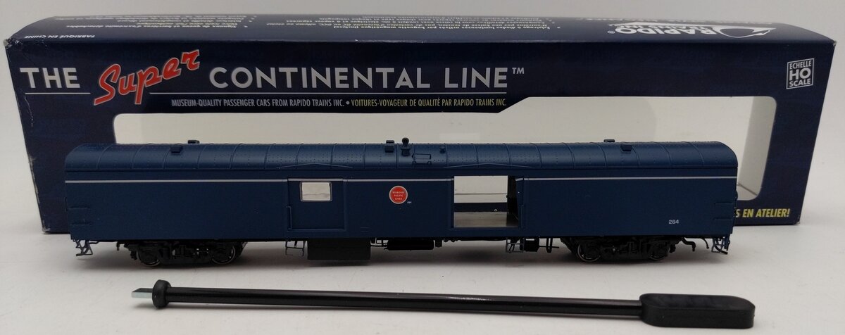 Rapido Trains 106049 HO Missouri Pacific 73' 6" Smooth Side Baggage-Express #264 EX/Box
