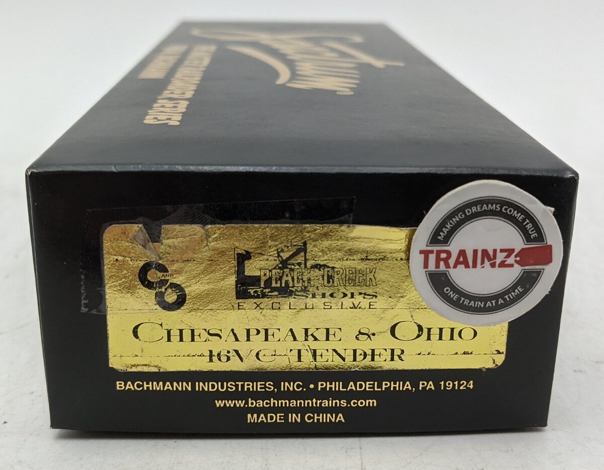 Bachmann Spectrum 89841 HO Scale Chesapeake & Ohio Vanderbilt Long Tender NIB