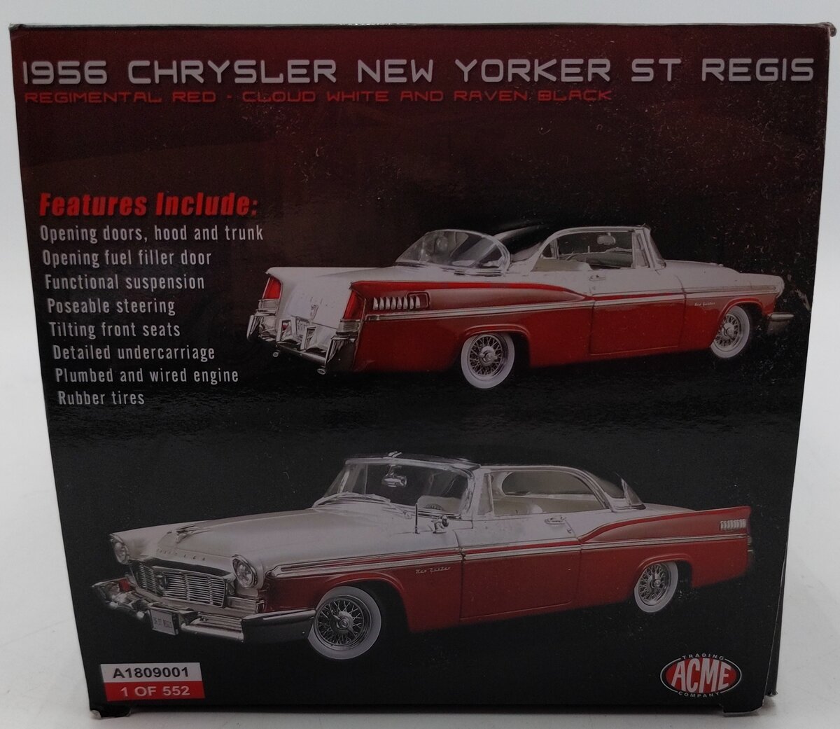 Acme A1809001 1956 Chrysler New Yorker St. Regis EX/Box