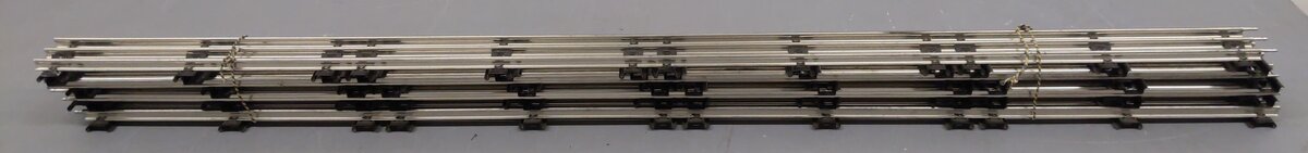 Lionel 6-65523 O Gauge 40" Straight Track (6) VG