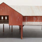 Generic Laser-cut Wooden Raised Storage Building Kit (Assembled) EX