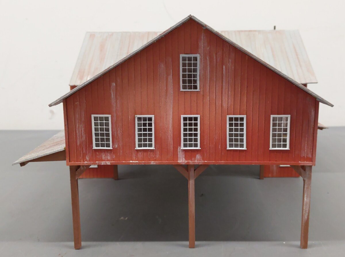Generic Laser-cut Wooden Raised Storage Building Kit (Assembled) EX