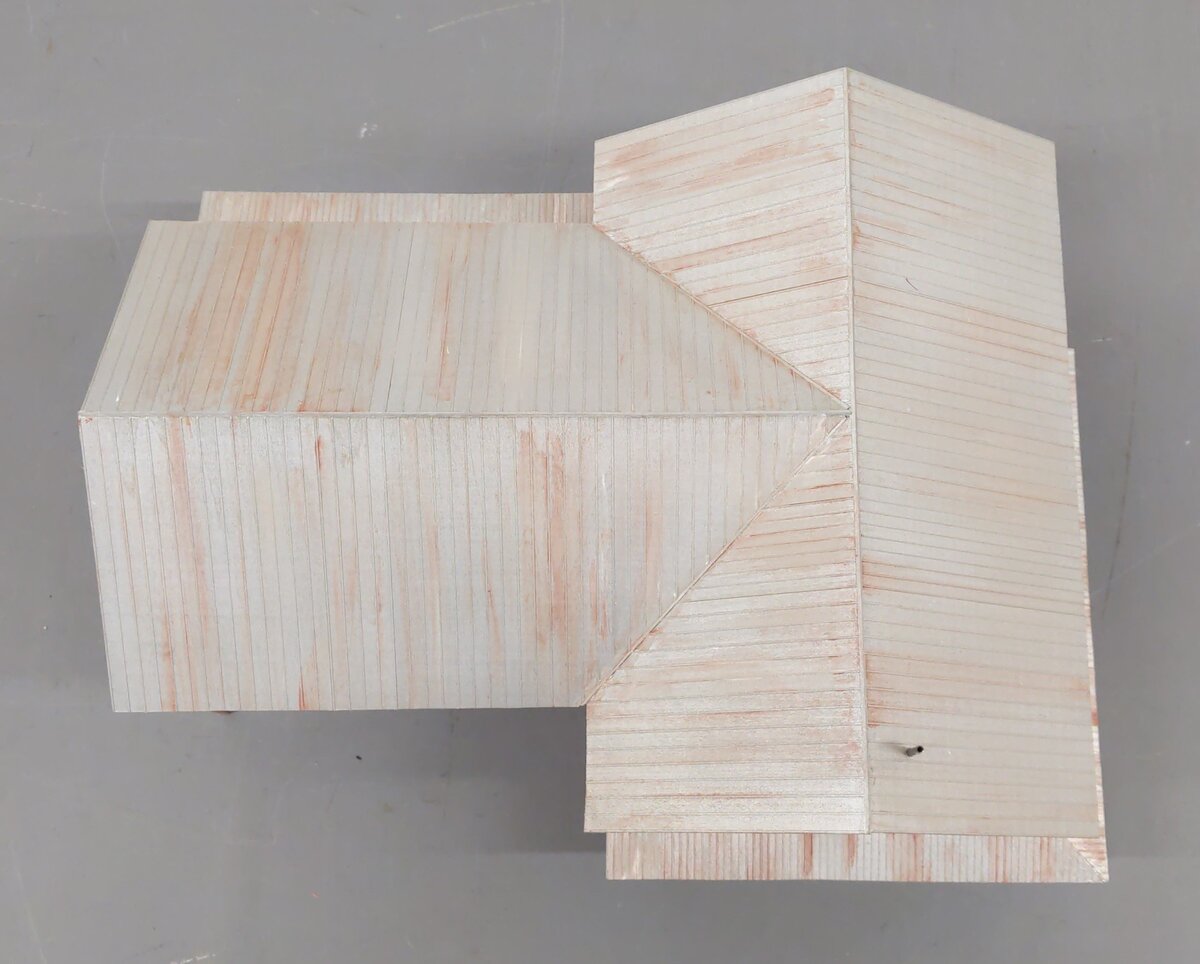 Generic Laser-cut Wooden Raised Storage Building Kit (Assembled) EX