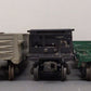 Lionel O Freight Cars: 3362, 6482, 356225, 3469, 6520 [5] VG