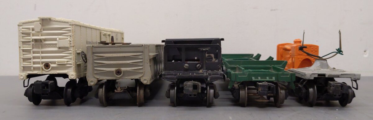 Lionel O Freight Cars: 3362, 6482, 356225, 3469, 6520 [5] VG
