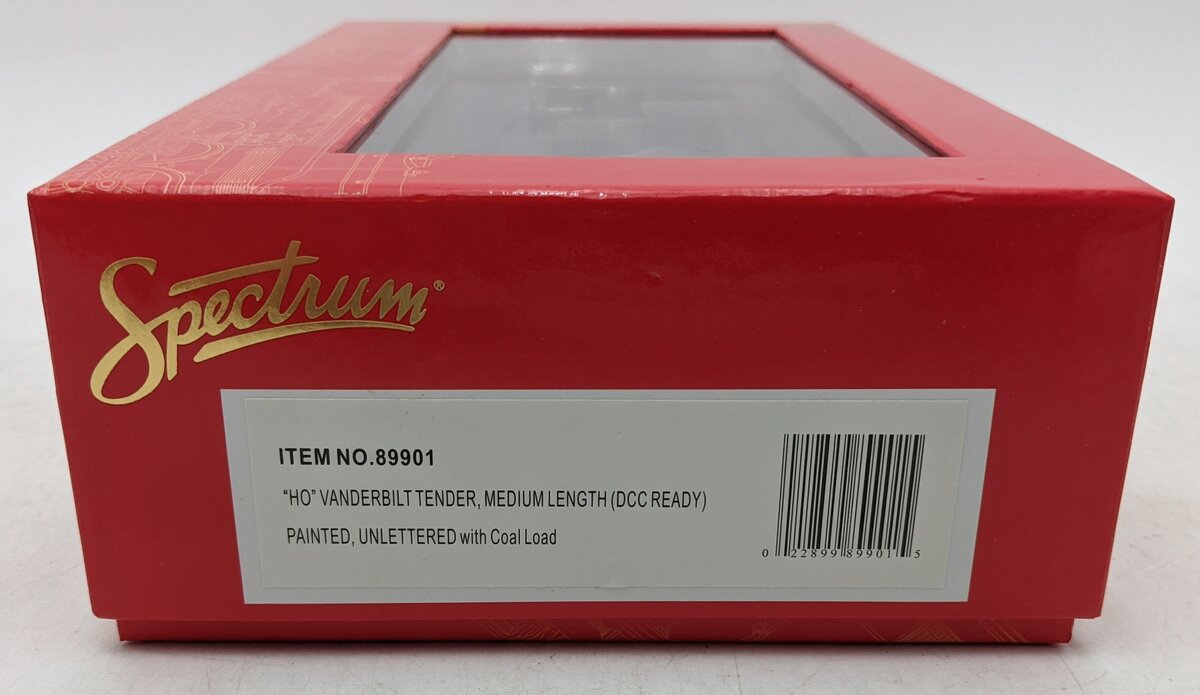 Bachmann 89901 HO Scale Unlettered Vanderbilt Tender -DCC Ready MT/Box