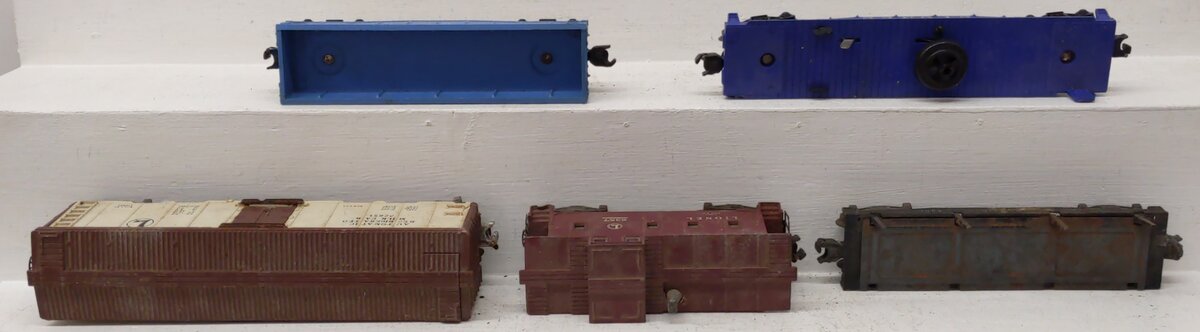 Lionel Vintage O Gauge Freight Cars #3419,6112,3451,36621,6357 [5]