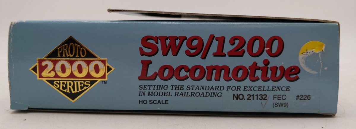 Proto 2000 21132 HO Scale Florida East Coast SW9/1200 Diesel Locomotive #226 LN/Box