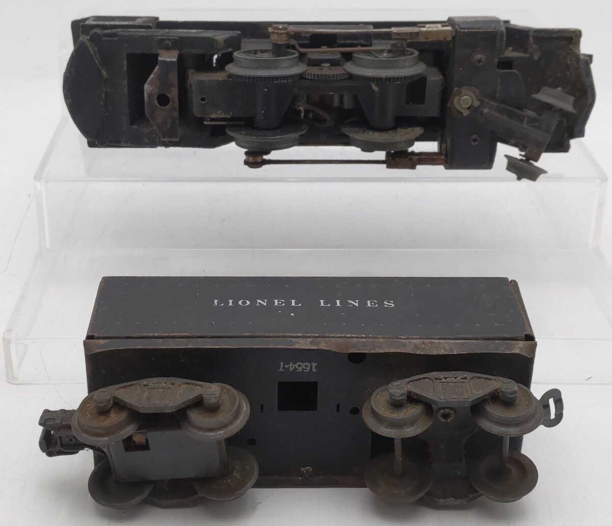 Lionel 1654 Vintage O 2-4-2 Steam Locomotive w/ 1654T Tender VG
