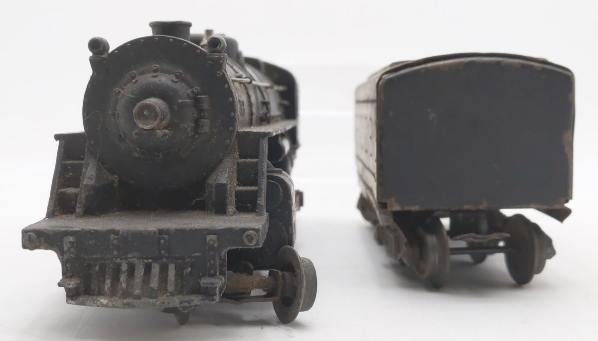 Lionel 1654 Vintage O 2-4-2 Steam Locomotive w/ 1654T Tender VG