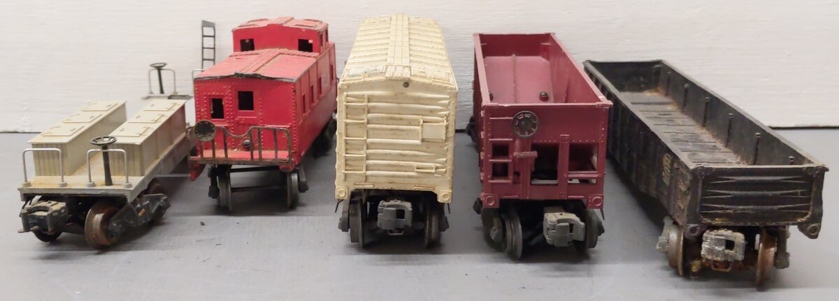 Lionel Vintage O Gauge Freight Cars #6257,RT3472,25000,6462 [5]