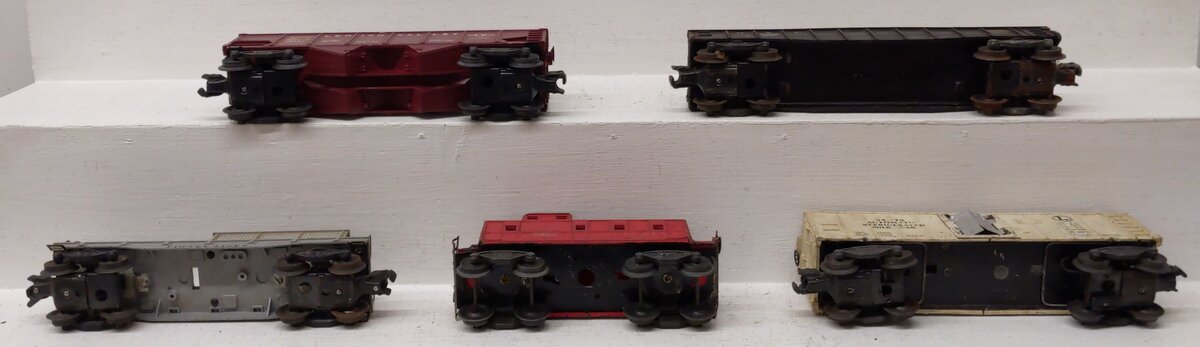 Lionel Vintage O Gauge Freight Cars #6257,RT3472,25000,6462 [5]