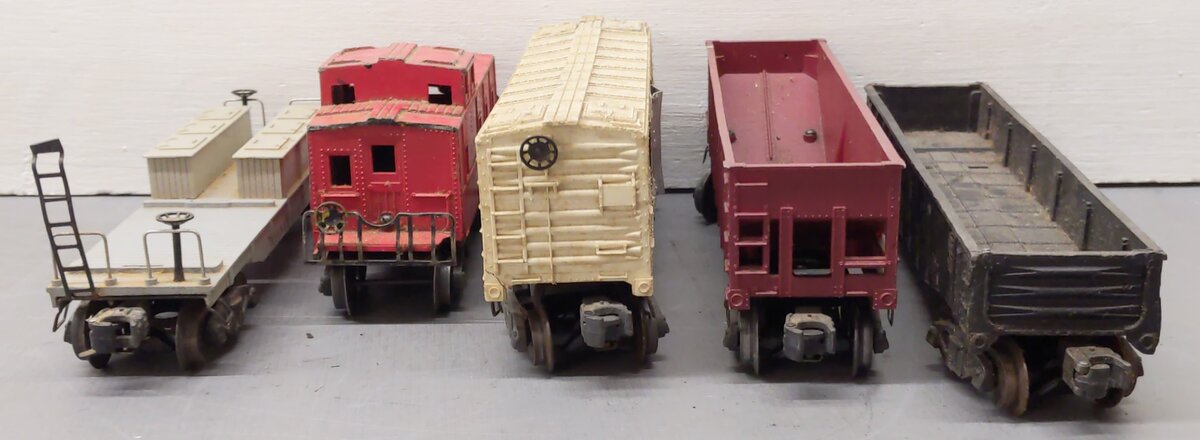 Lionel Vintage O Gauge Freight Cars #6257,RT3472,25000,6462 [5]