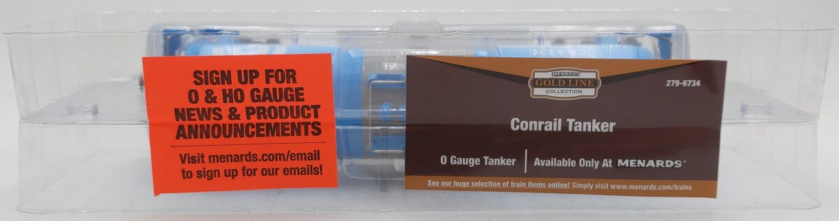 Menards 279-6734 O Gauge Conrail Tank Car #3326 NIB