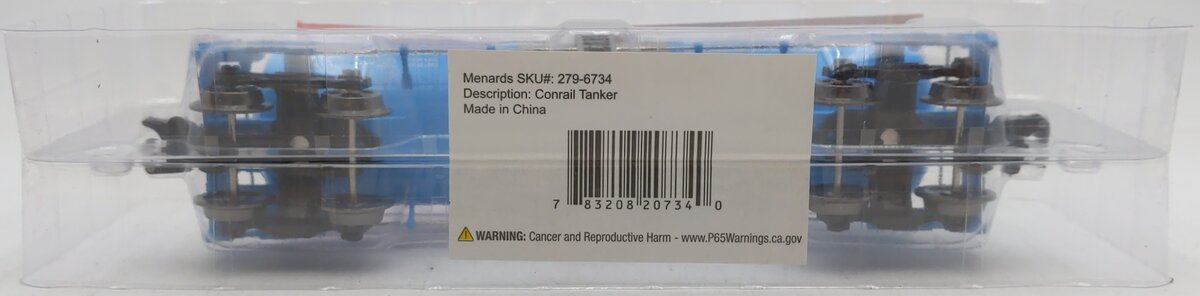 Menards 279-6734 O Gauge Conrail Tank Car #3326 NIB