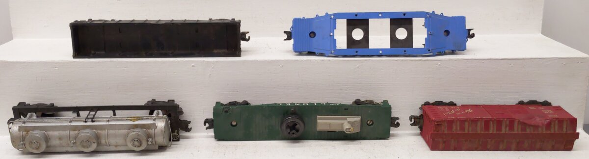 Lionel Vintage O Gauge Freight Cars #6462,3509,6014,6413 [5] VG