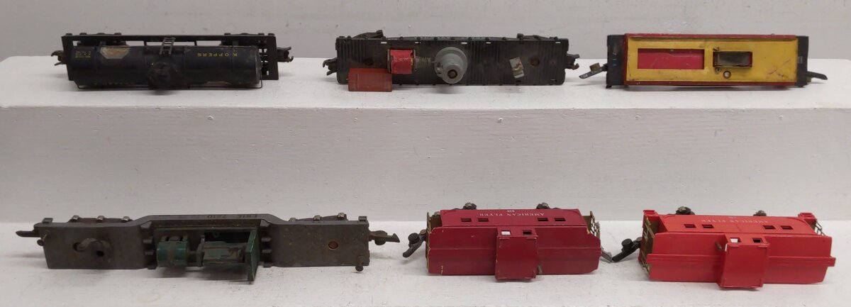 American Flyer S Postwar Assorted Freight Cars #7210,969,638,715,912,638 [6]