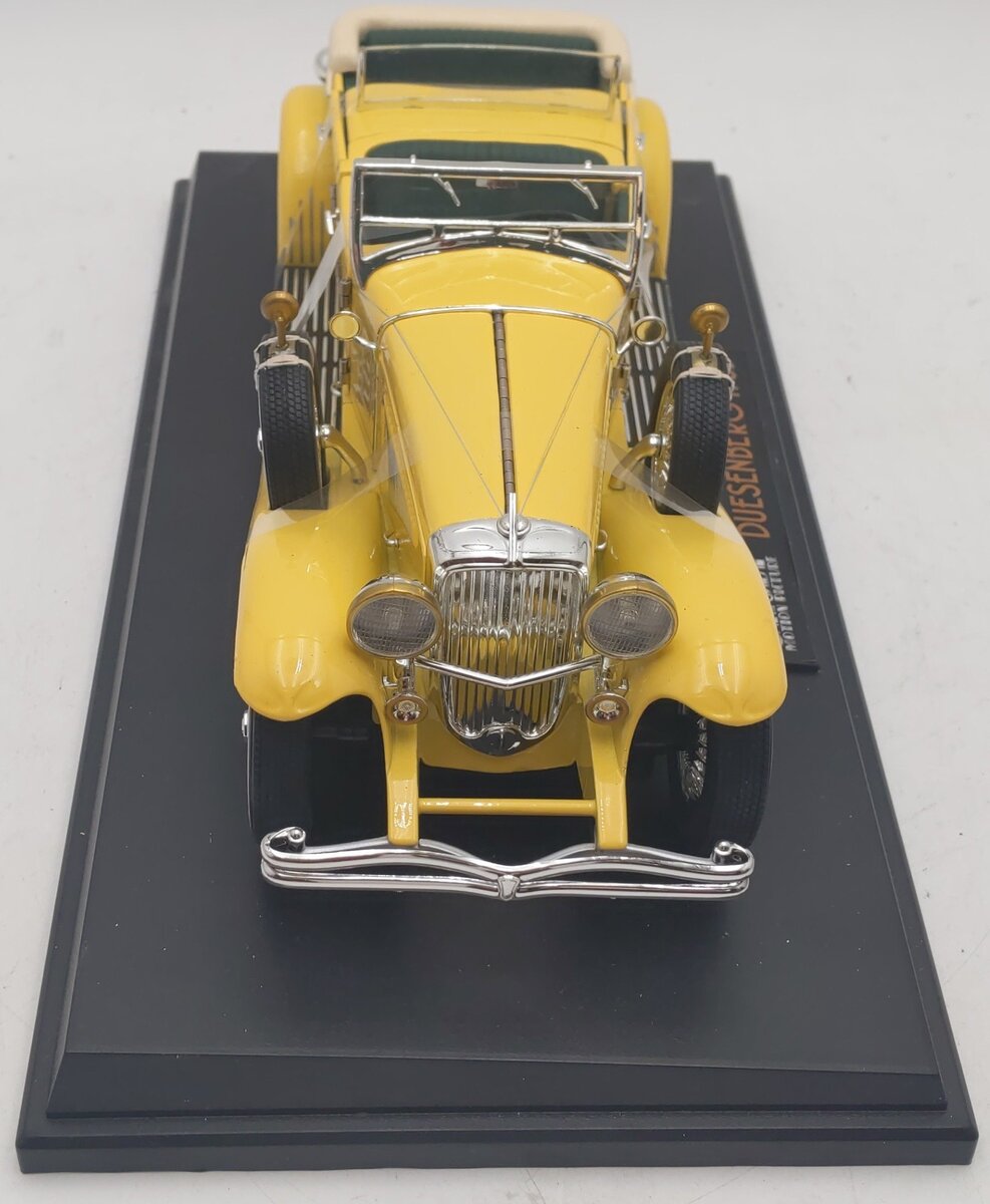 Greenlight Collectibles 12927 1:18 Great Gatsby - 1934 Duesenberg II SJ Yellow LN/Box