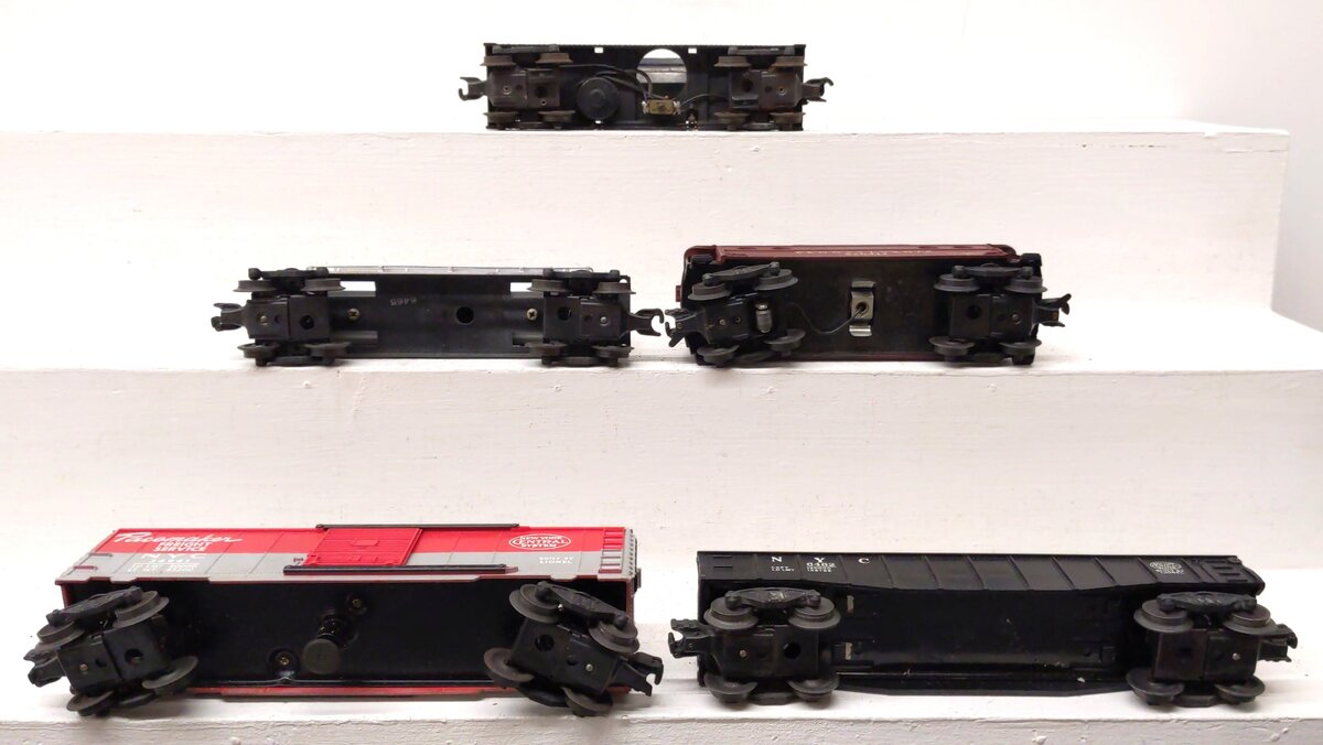 Lionel O Gauge Freight Cars: 6462, 3461, 536417, 34941, 6465 [5] VG