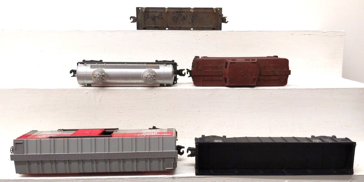 Lionel O Gauge Freight Cars: 6462, 3461, 536417, 34941, 6465 [5] VG