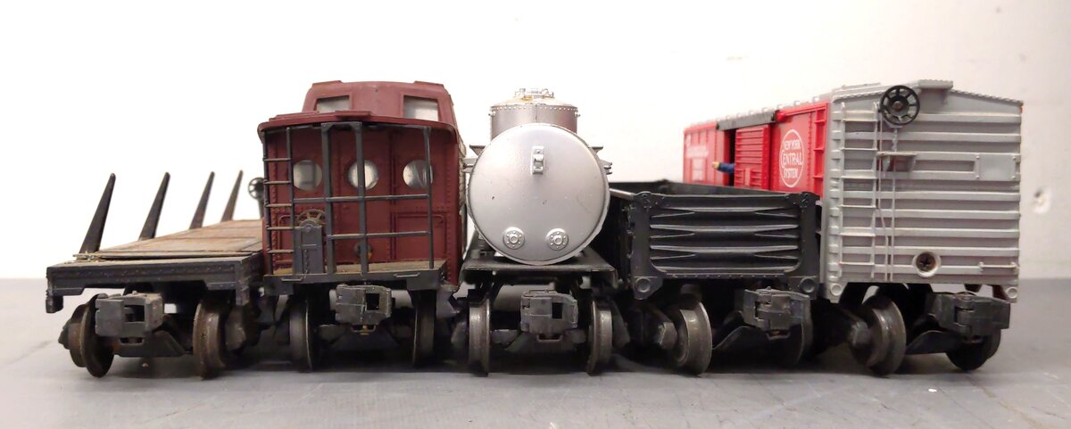 Lionel O Gauge Freight Cars: 6462, 3461, 536417, 34941, 6465 [5] VG