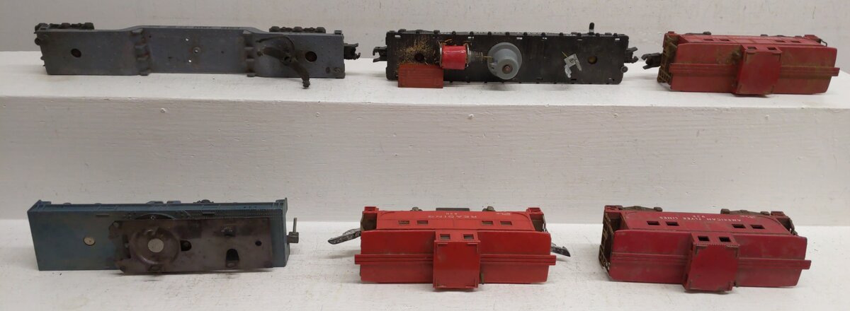 American Flyer S Postwar Assorted Freight Cars #938,630,904,644,969,7210 [6]