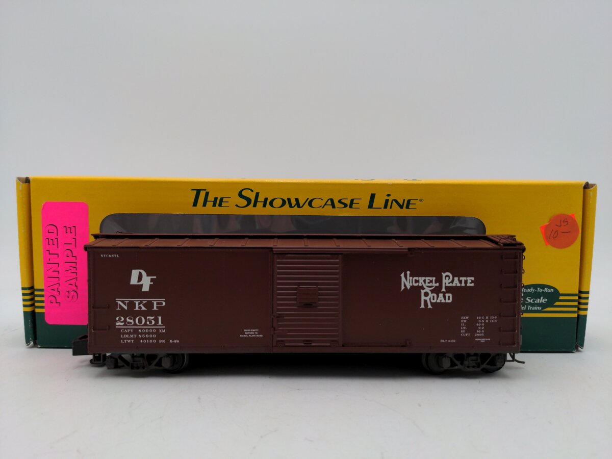 S-Helper 02111 S Scale Nickel Plate Road Single Door Boxcar #28051 VG/Box