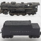 Lionel 2037 Vintage O 2-6-4 Die-Cast Steam Locomotive w/ 6466W Tender VG