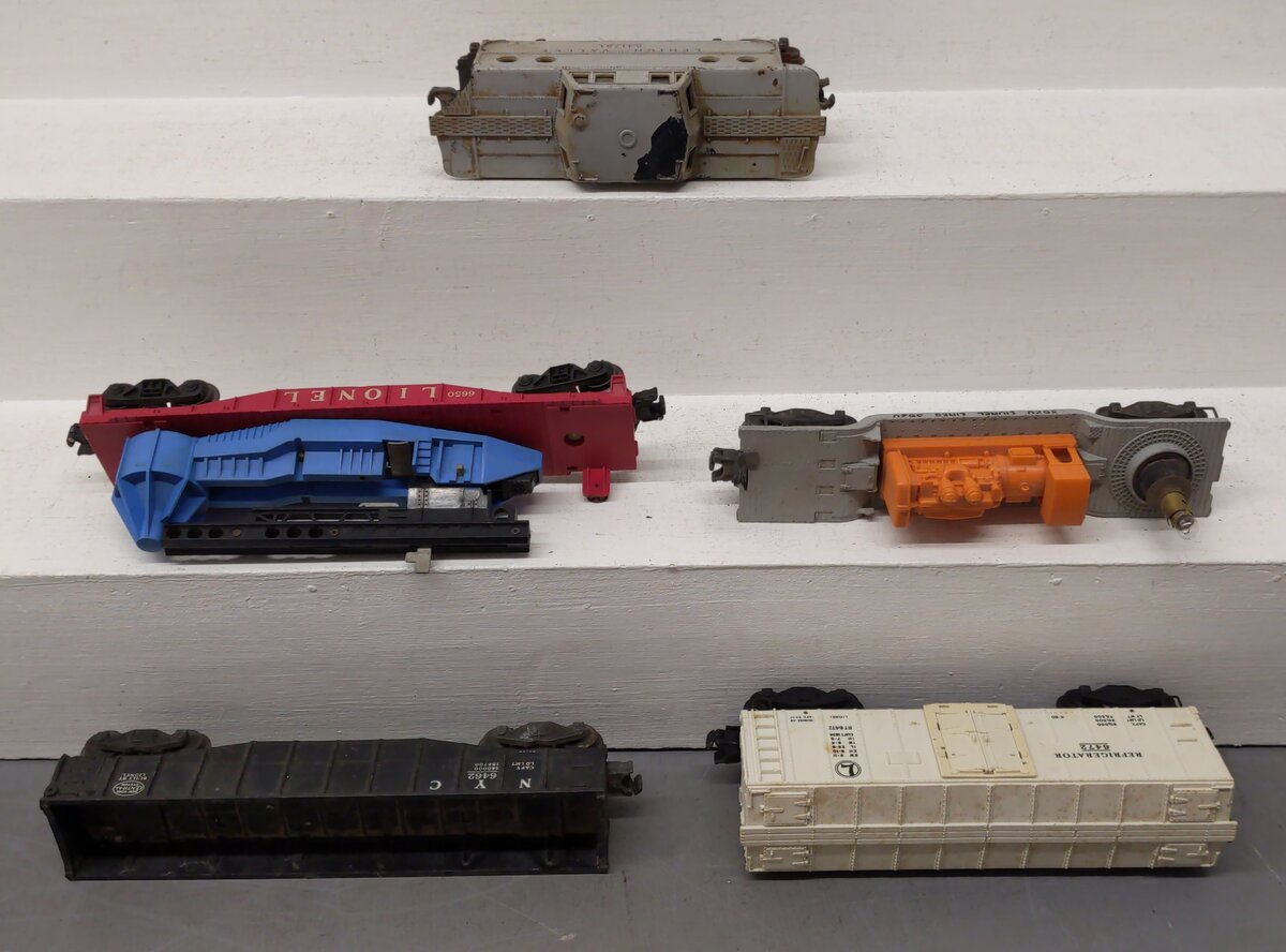 Lionel Vintage O Freight Cars: 3620, 6462, 6472, 6650, 641751 [5]