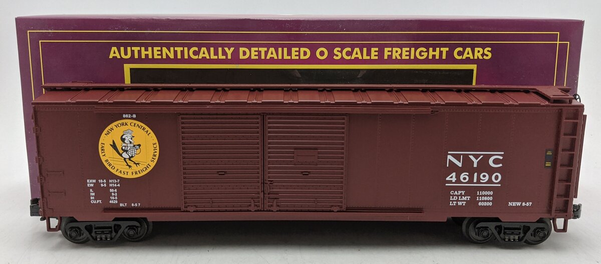 MTH 20-90017A O Gauge New York Central Box Car NIB