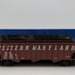 Des Plaines Hobbies 15143 "S" Scale Western Maryland 3-Bay Hopper #72308 EX/Box