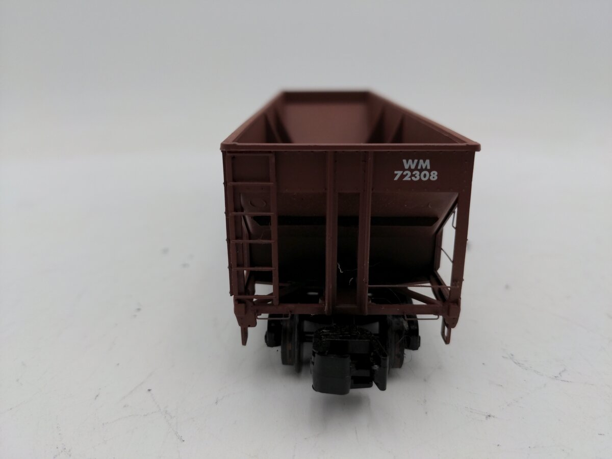 Des Plaines Hobbies 15143 "S" Scale Western Maryland 3-Bay Hopper #72308 EX/Box