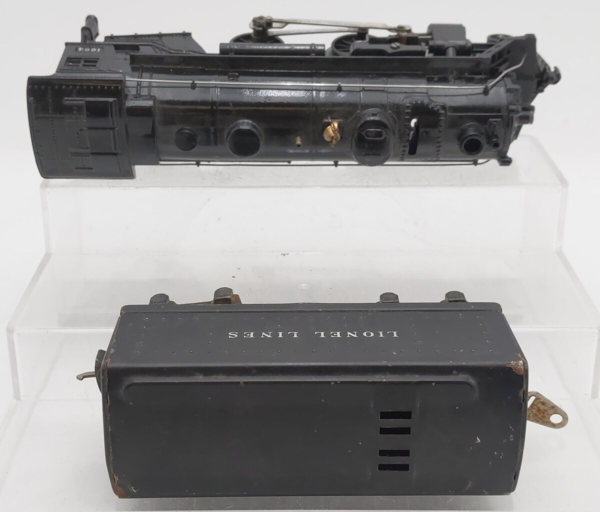 Lionel 1664 Vintage O Prewar 2-4-2 Diecast Steam Locomotive w/2689T Tender VG