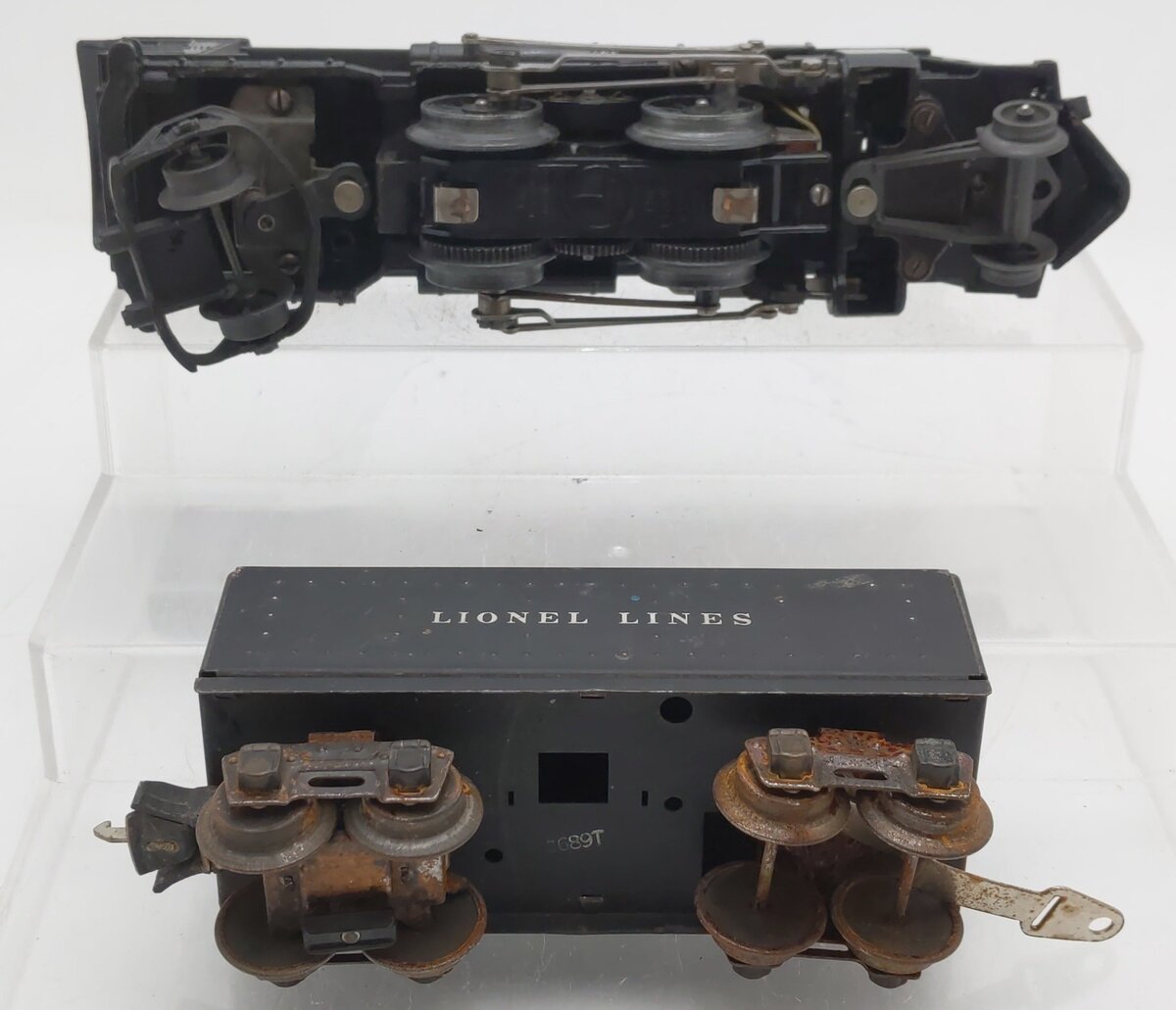 Lionel 1664 Vintage O Prewar 2-4-2 Diecast Steam Locomotive w/2689T Tender VG