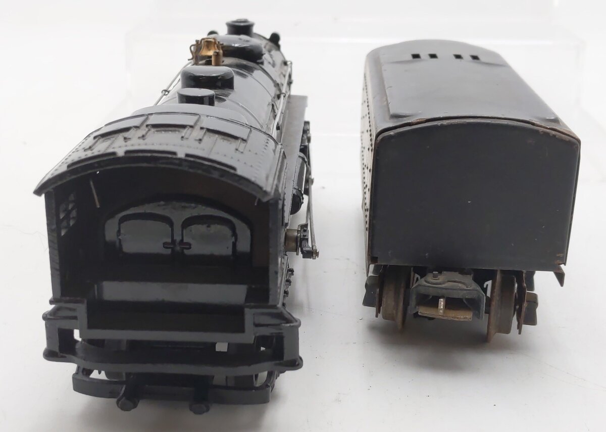 Lionel 1664 Vintage O Prewar 2-4-2 Diecast Steam Locomotive w/2689T Tender VG