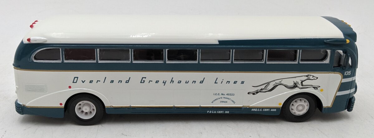 Corgi 53906 1:50 Greyhound Yellow Coach 743 Destination Kansas City EX/Box