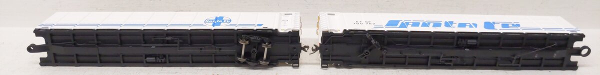 Atlas 20005831 HO Scale Santa Fe Articulated Auto Carrier #880062 VG/Box