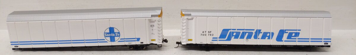 Atlas 20005831 HO Scale Santa Fe Articulated Auto Carrier #880062 VG/Box