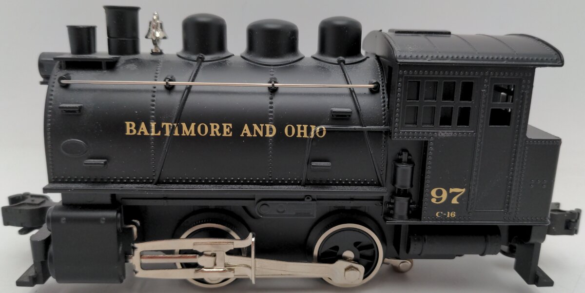MTH 30-1290-0 Baltimore & Ohio 0-4-0 Dockside Steam Locomotive #97 EX